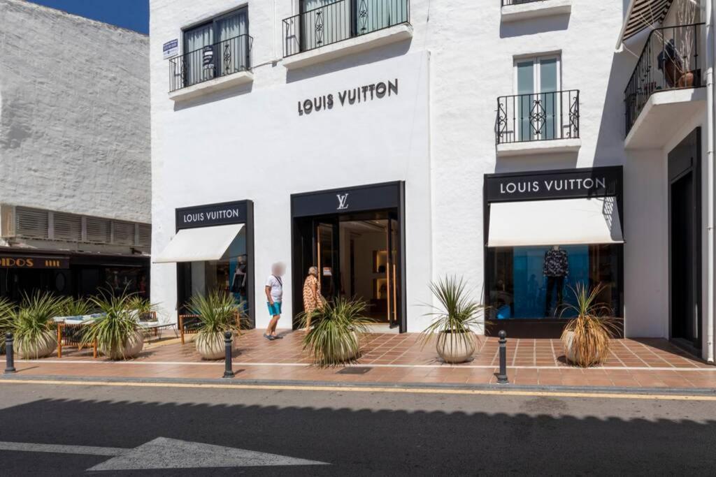 Puerto Banus Second Line, Luxury Apartement Marbella Exteriör bild